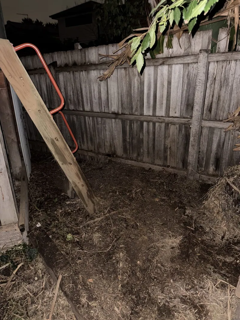 Clear the green waste and leave the property usable again.